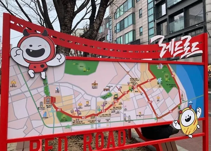 Apartamento Hongdae 5 Minutes, Sangsu Station 2 Minutes, Maximum 6 People, 3 Queen Beds, Free Luggage Storage *